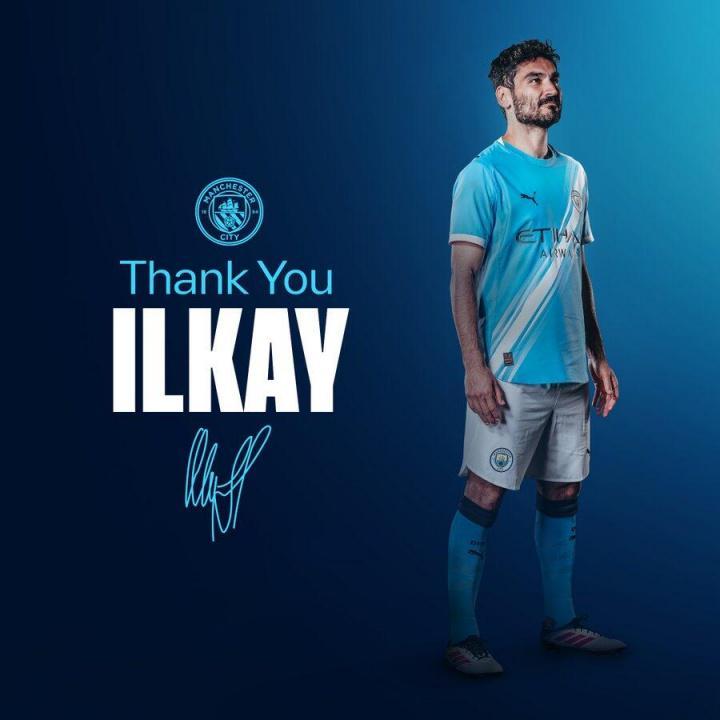 罗马诺再次确认：曼城是免费放走京多安，节省了两个月工资